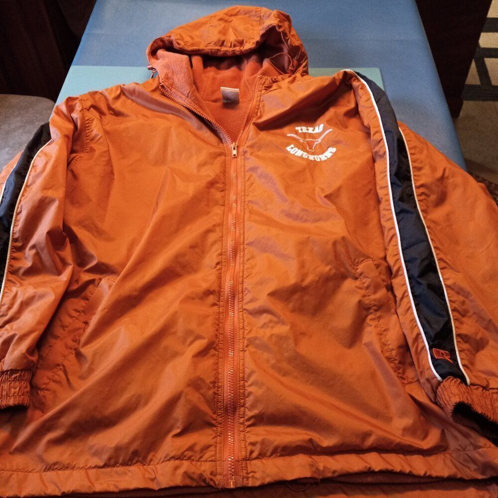 Vintage Texas Longhorns Mens Med Long Sleeve Jacket Football